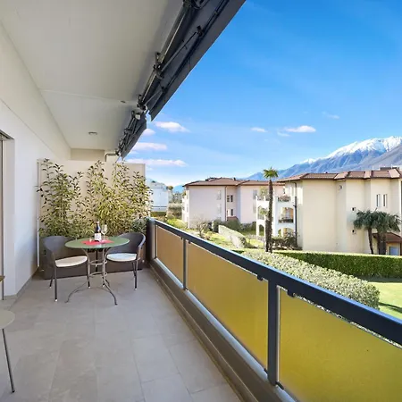 Lejlighed Ascona Vista Verde Familienfreundliche Ferienwohnung Mit Sonnigem Balkon & Klimaanlage *