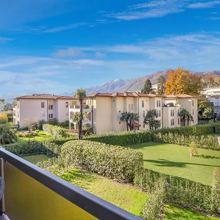 Apartament Ascona Vista Verde Familienfreundliche Ferienwohnung Mit Sonnigem Balkon & Klimaanlage Ascona