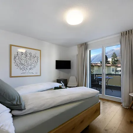 Ascona Vista Verde Familienfreundliche Ferienwohnung Mit Sonnigem Balkon & Klimaanlage Ascona