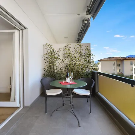 Lejlighed Ascona Vista Verde Familienfreundliche Ferienwohnung Mit Sonnigem Balkon & Klimaanlage *