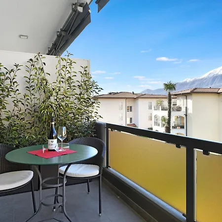 Apartament Ascona Vista Verde Familienfreundliche Ferienwohnung Mit Sonnigem Balkon & Klimaanlage *